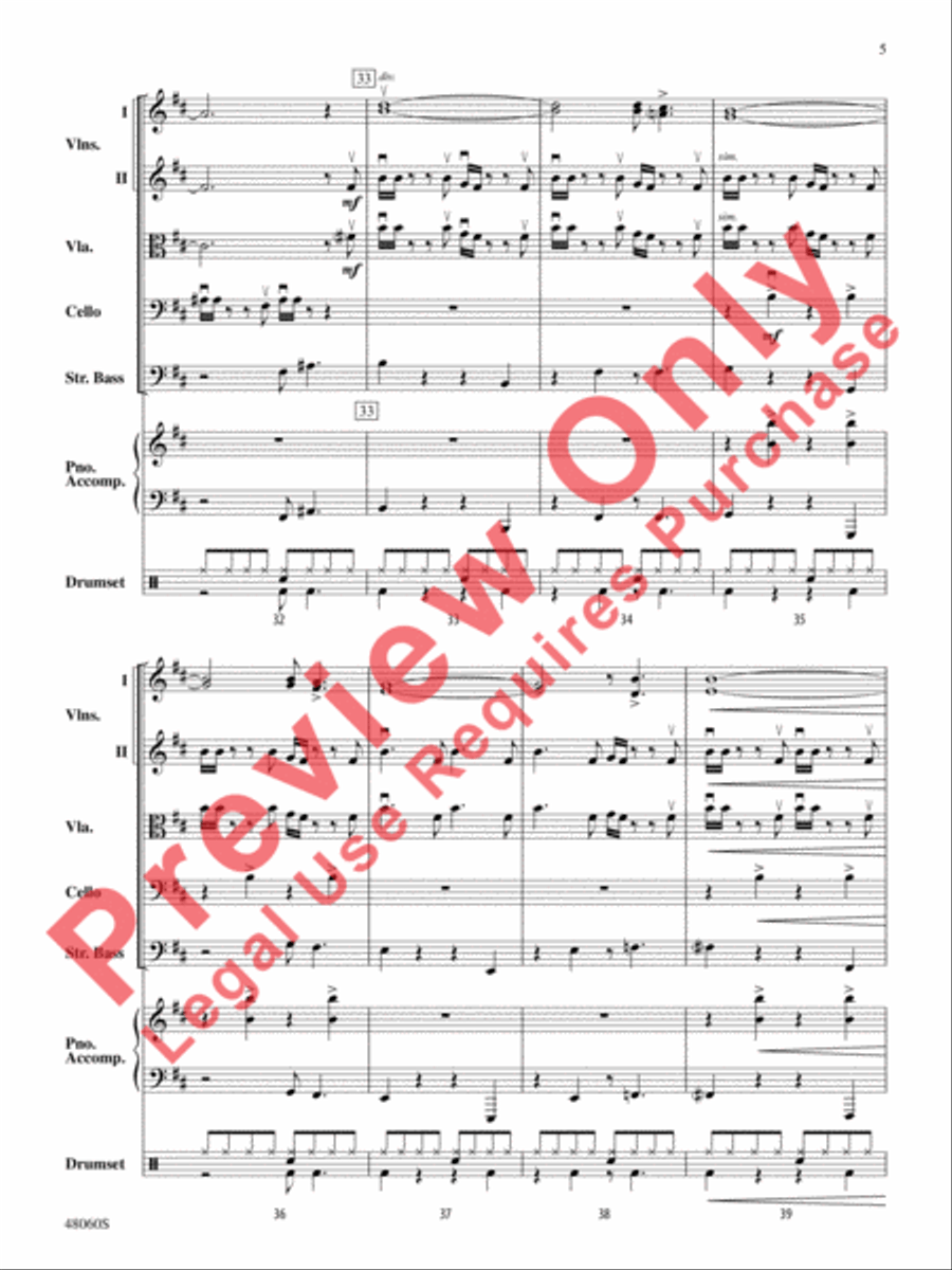 7 Rings String Orchestra scores gallery preview page 6