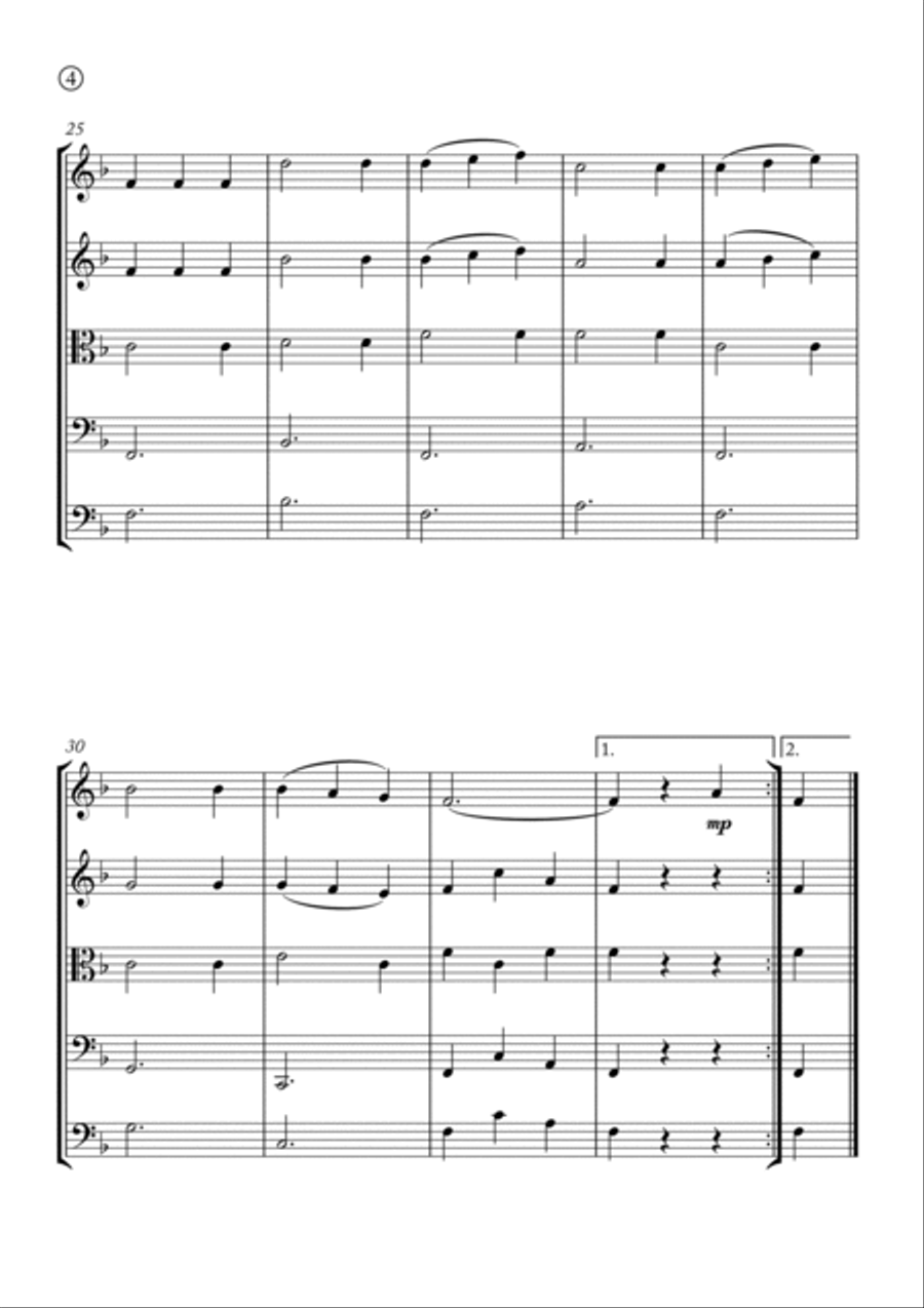 Capriccio Italiano String Quintet scores gallery preview page 4