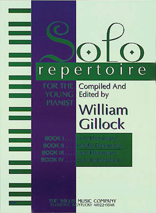 Book cover for Solo Repertoire for the Young Pianist, Book 2