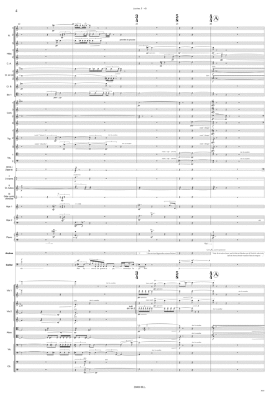 Galilei - Opera En 12 Scenes Choir scores gallery preview page 5