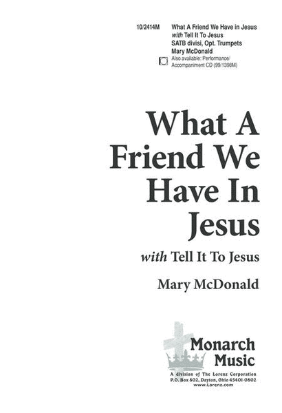 What a Friend!/Tell it To Jesus image number null
