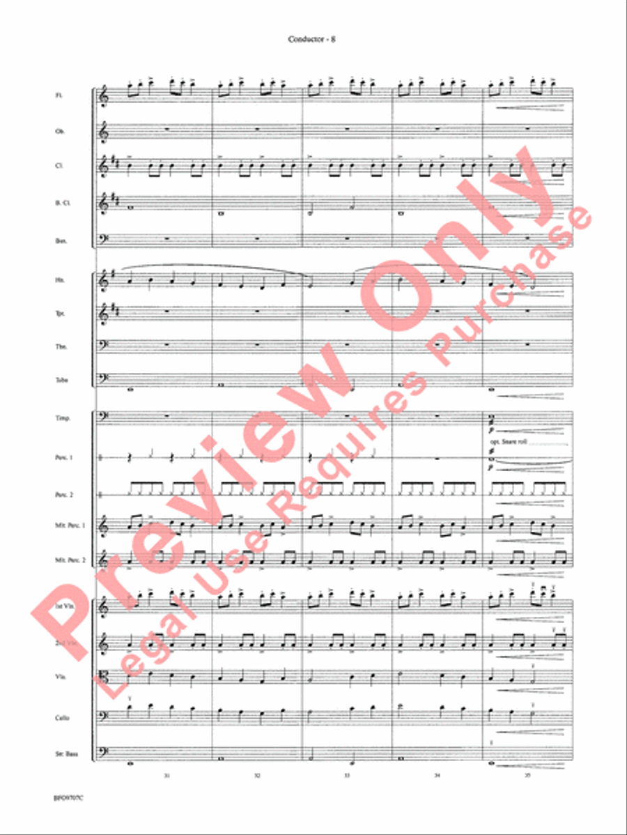 The Tempest Full Orchestra scores gallery preview page 11