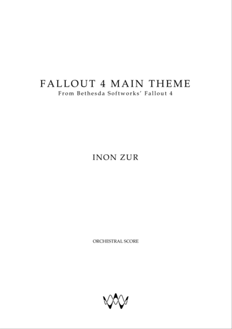 Theme From Fallout(r) 4 Full Orchestra scores gallery preview page 3