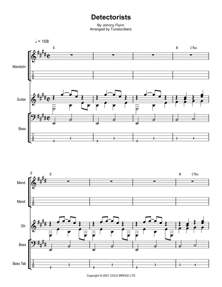 Detectorists Small Ensemble scores gallery preview page 1