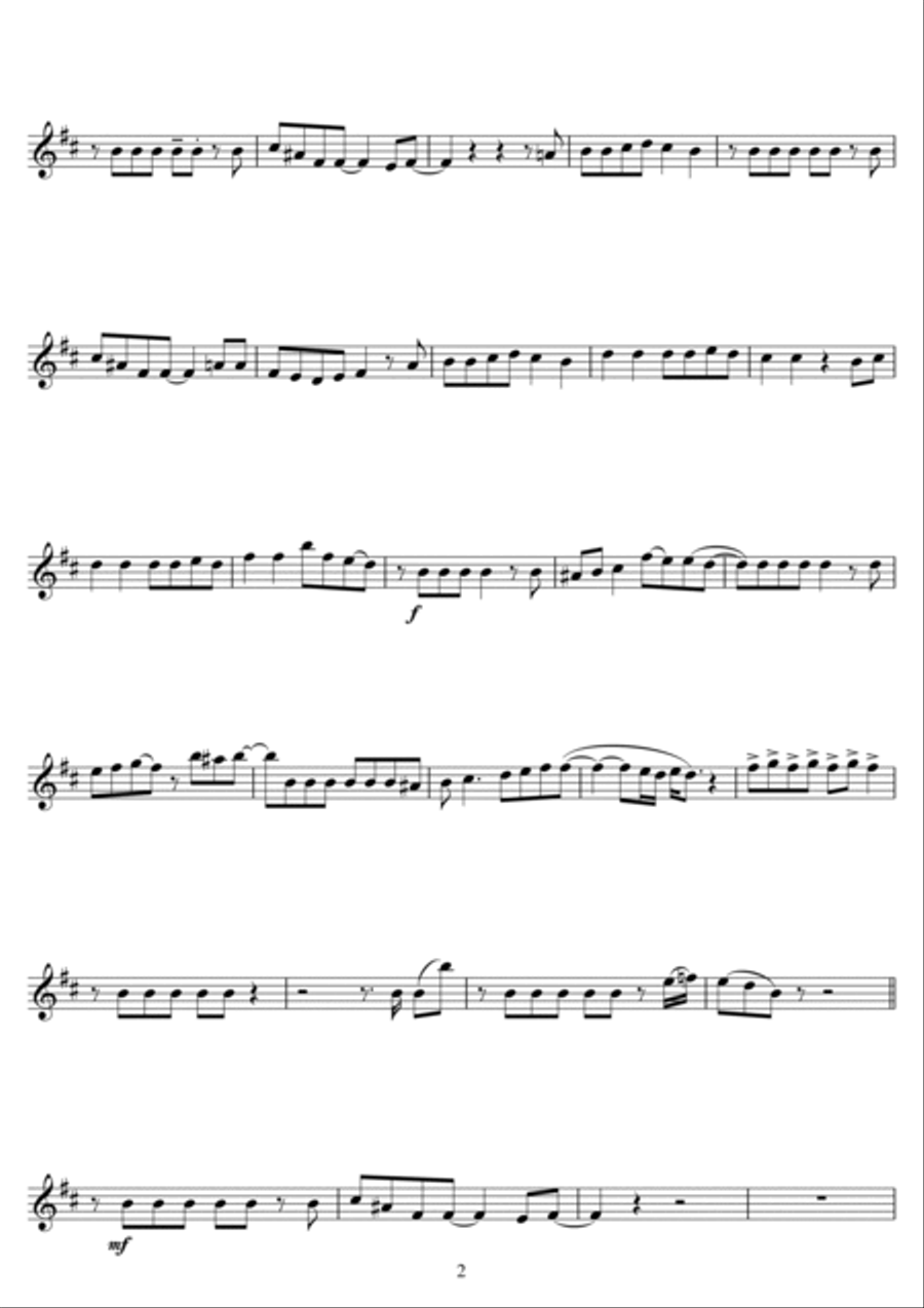 ...Baby One More Time Piano scores gallery preview page 2
