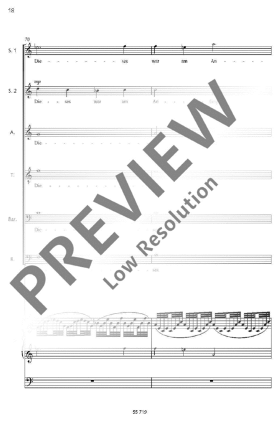 Am Anfang war das Wort Am Anfang war das Wort Children's Choir scores gallery preview page 16