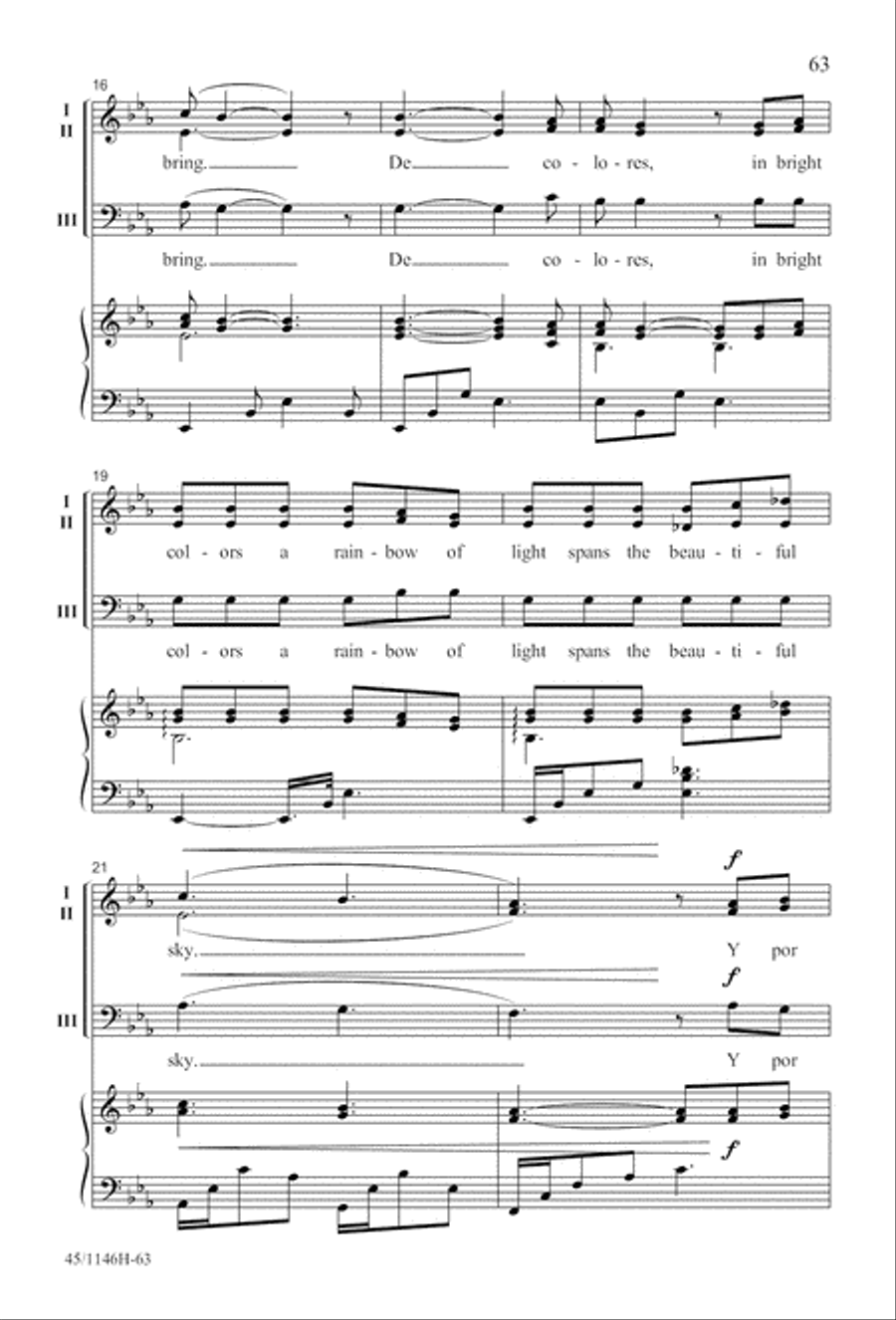We Sing the World Around We Sing the World Around Choir scores gallery preview page 63