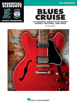 Book cover for Blues Cruise Early Intermediate Guitar Book/CD Ee