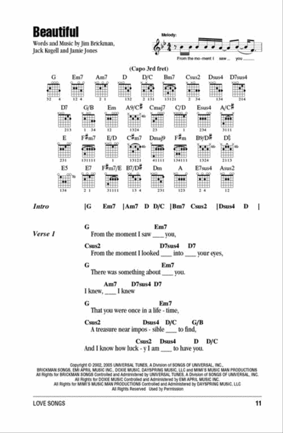 Love Songs Guitar scores gallery preview page 5