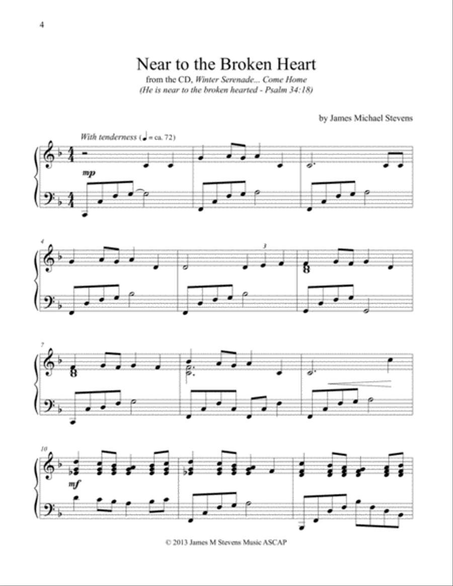 Sacred Moments at the Piano Piano Method scores gallery preview page 4
