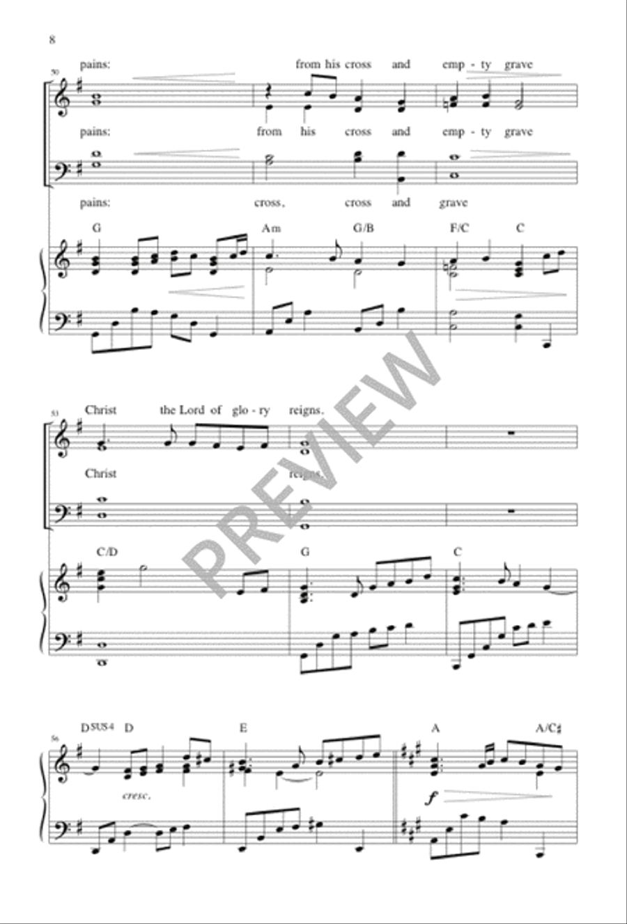 Child of Mary 4-Part scores gallery preview page 8