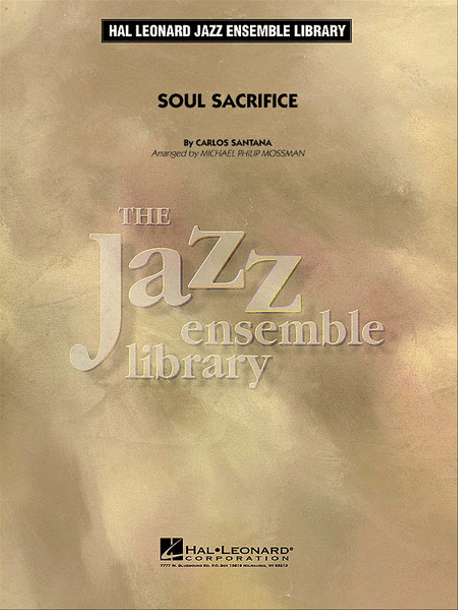Soul Sacrifice Jazz Ensemble scores gallery preview page 1
