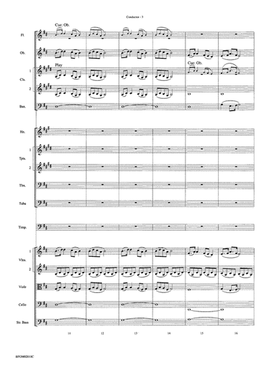 Largo ("Going Home" from the New World Symphony): Score