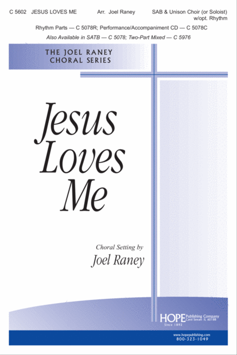 Jesus Loves Me Jesus Loves Me Unison Choir scores gallery preview page 1