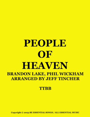 Book cover for People Of Heaven