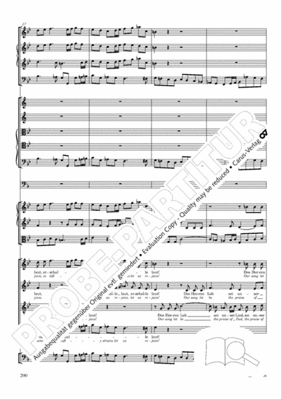The Creation (Die Schopfung) 4-Part scores gallery preview page 220
