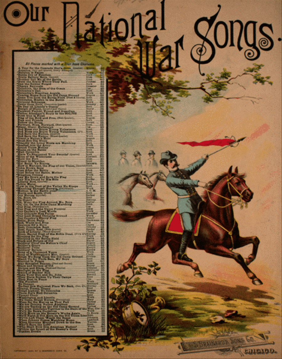 Our National War Songs 4-Part scores gallery preview page 1