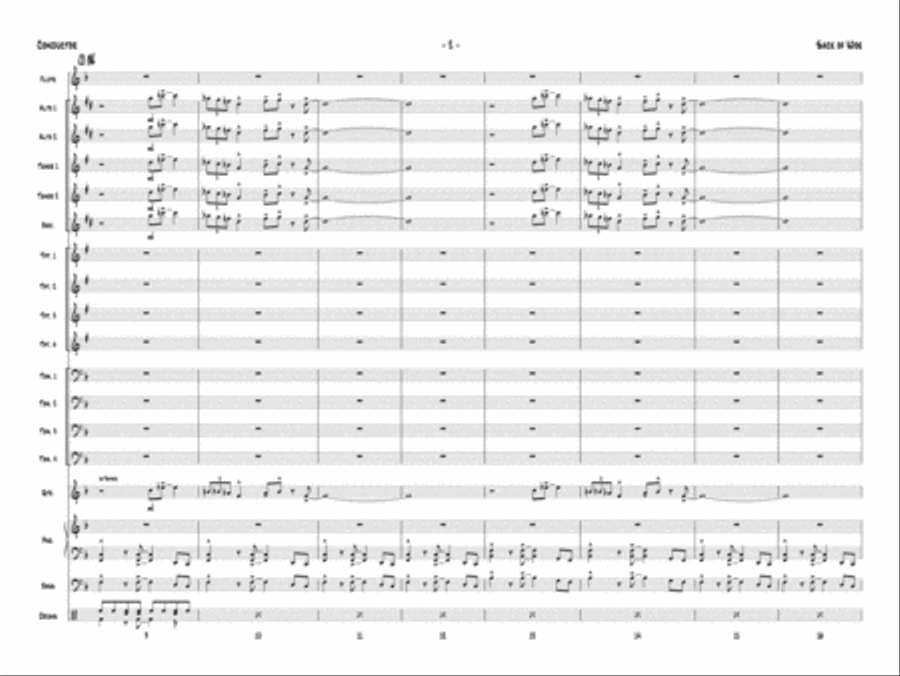 Sack of Woe Jazz Ensemble scores gallery preview page 19