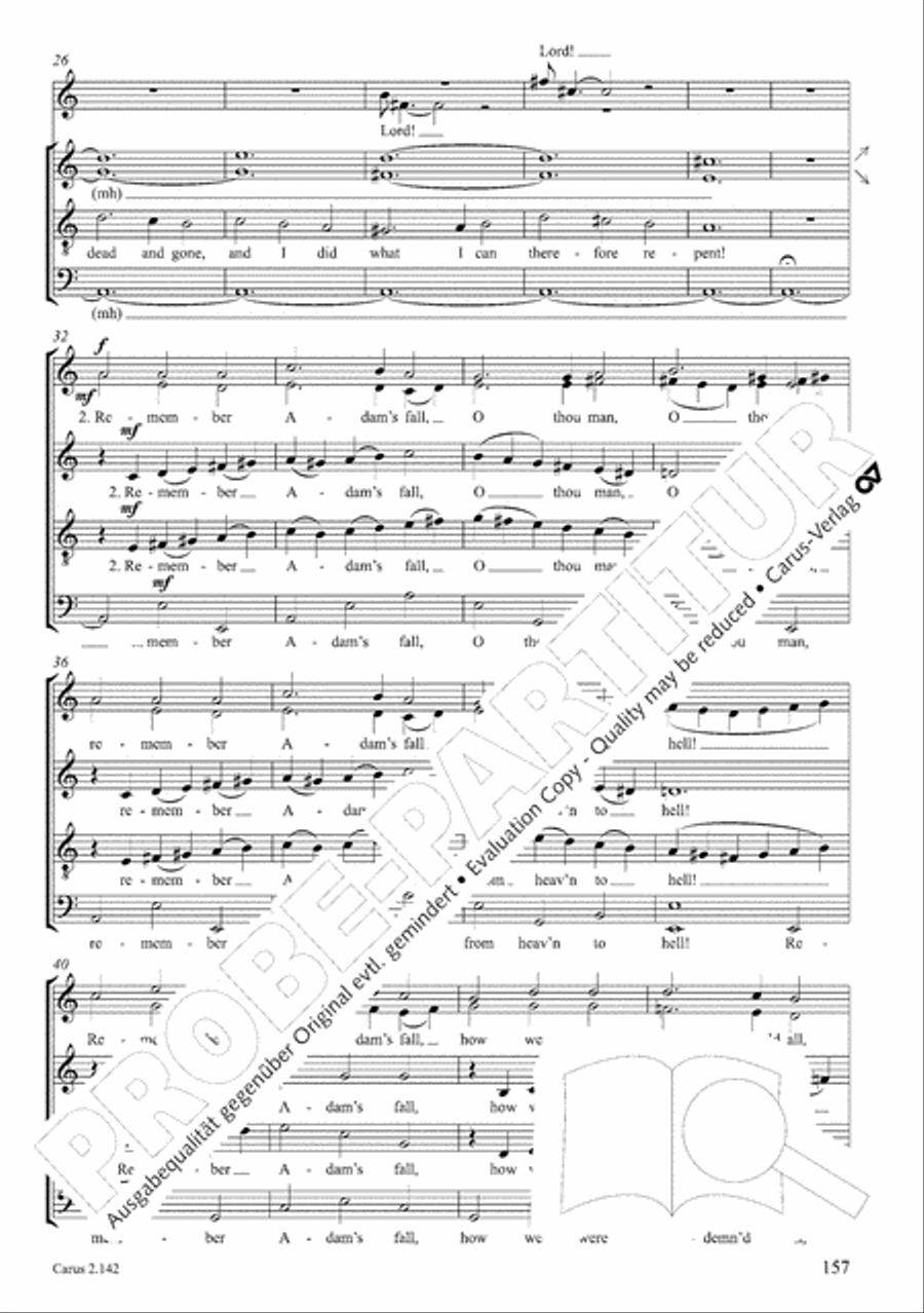 Christmas Carols of the World. Choral collection 4-Part scores gallery preview page 127