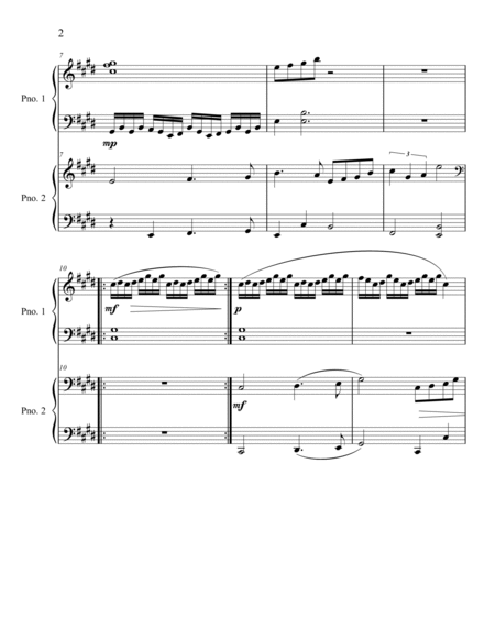 Suite for 2 pianos
