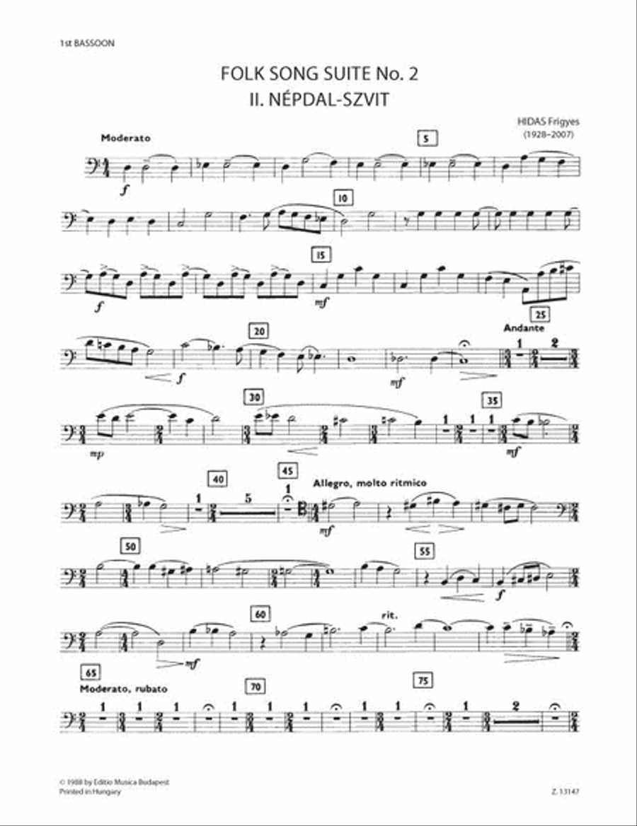 Folksong Suite No. 2 Concert Band scores gallery preview page 3