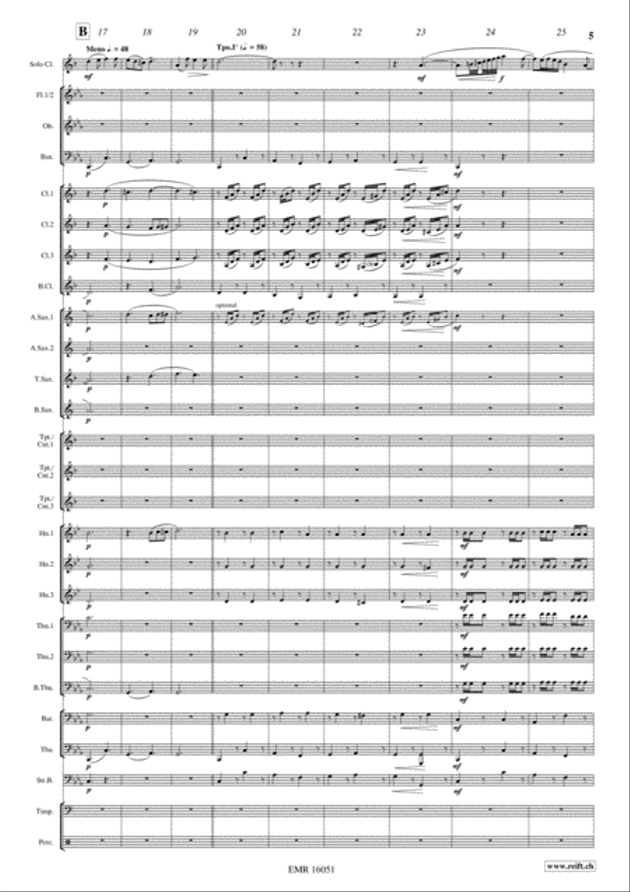 Japanese Folksongs Concert Band scores gallery preview page 6