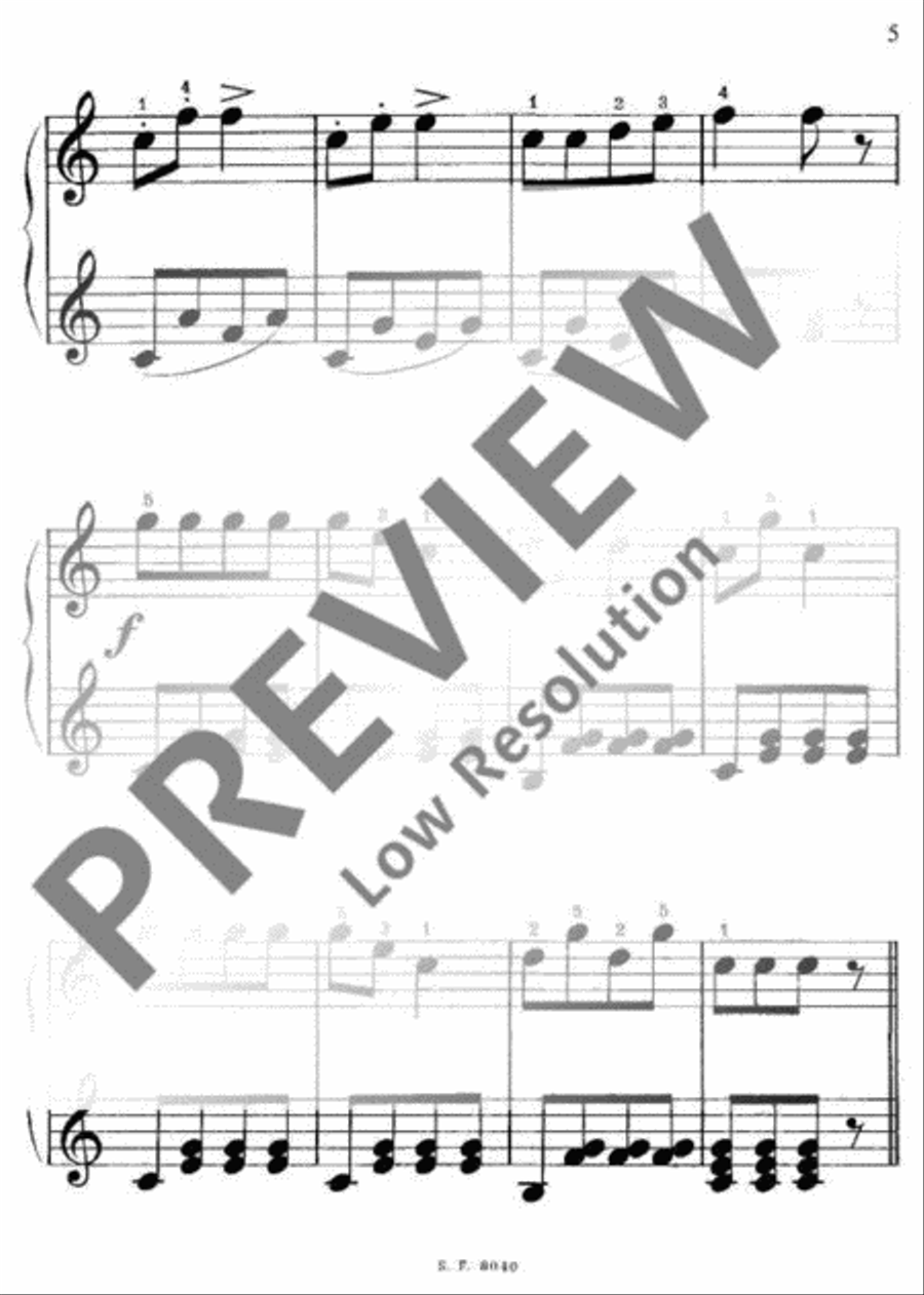 Le Pianiste en Herbe Le Pianiste en Herbe Piano Solo scores gallery preview page 6