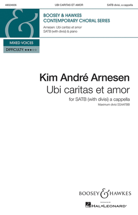 Book cover for Ubi caritas et amor