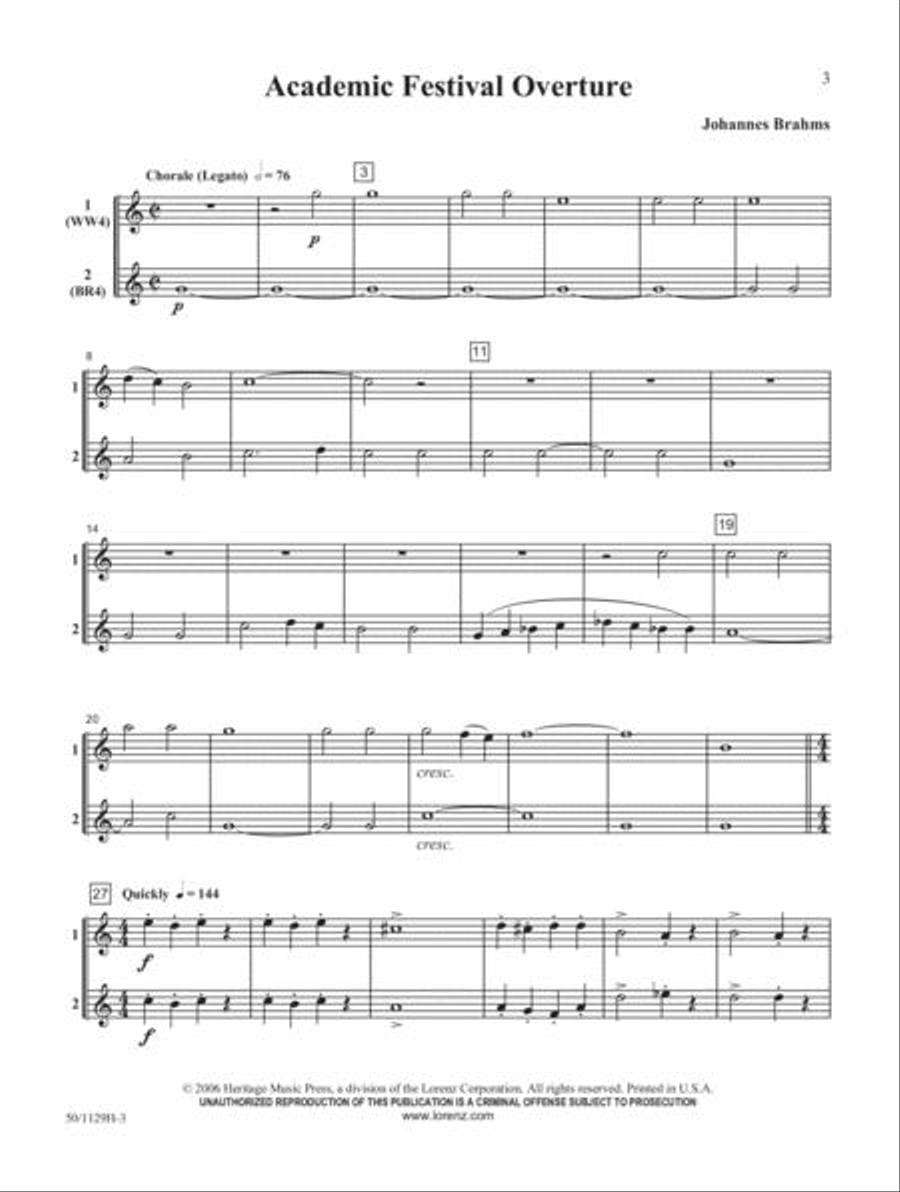 Concert Ensembles for Everyone - Tenor Sax (WW 4 and BR4)