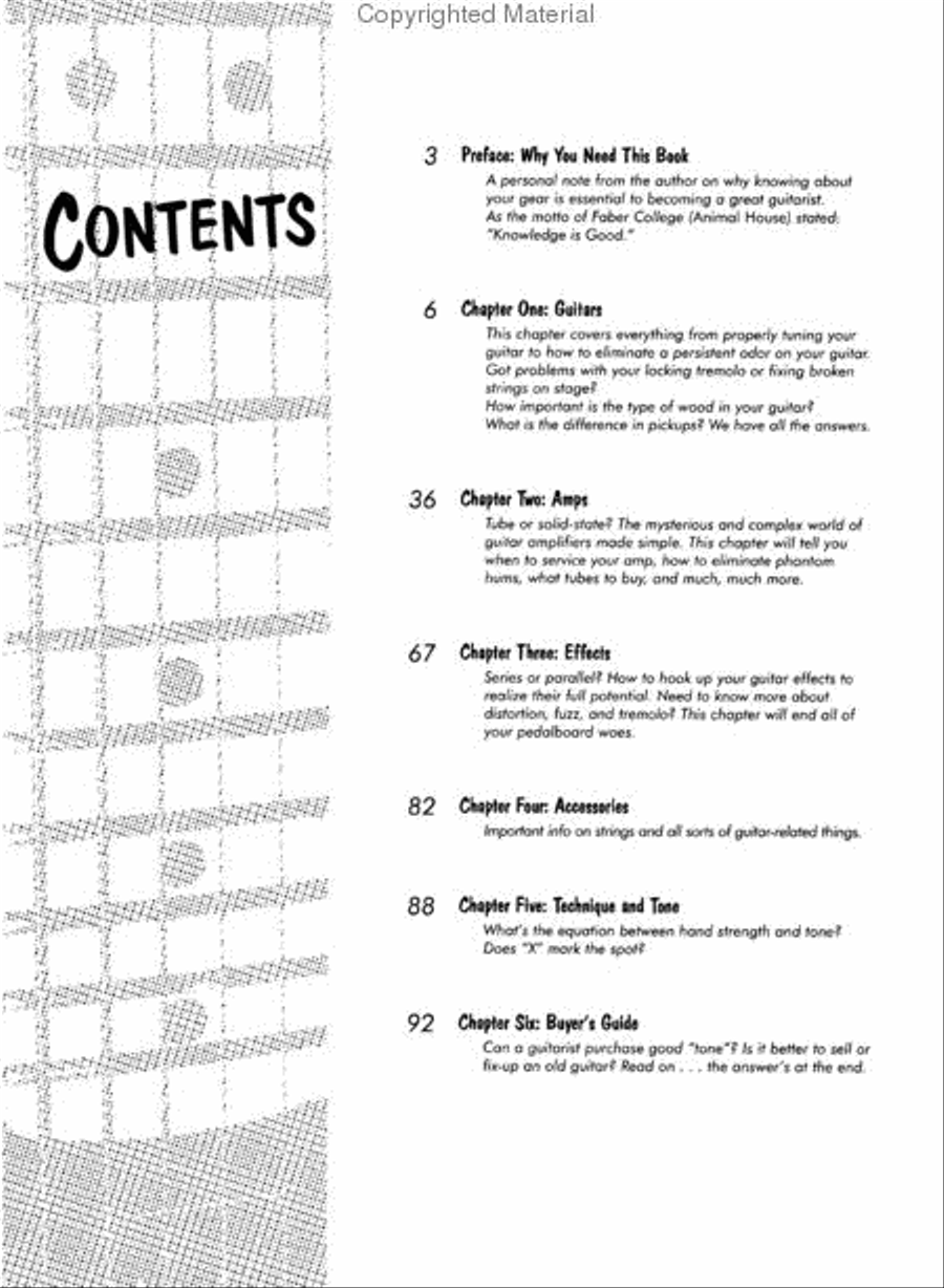 Guitar World Presents Guitar Gear 411 Electric Guitar scores gallery preview page 2