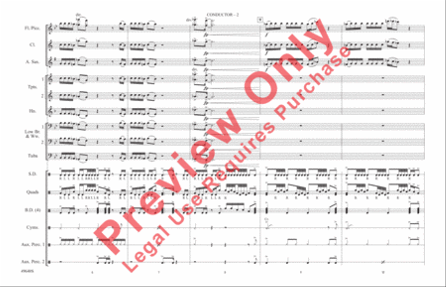 Legendz Legendz Marching Band scores gallery preview page 3