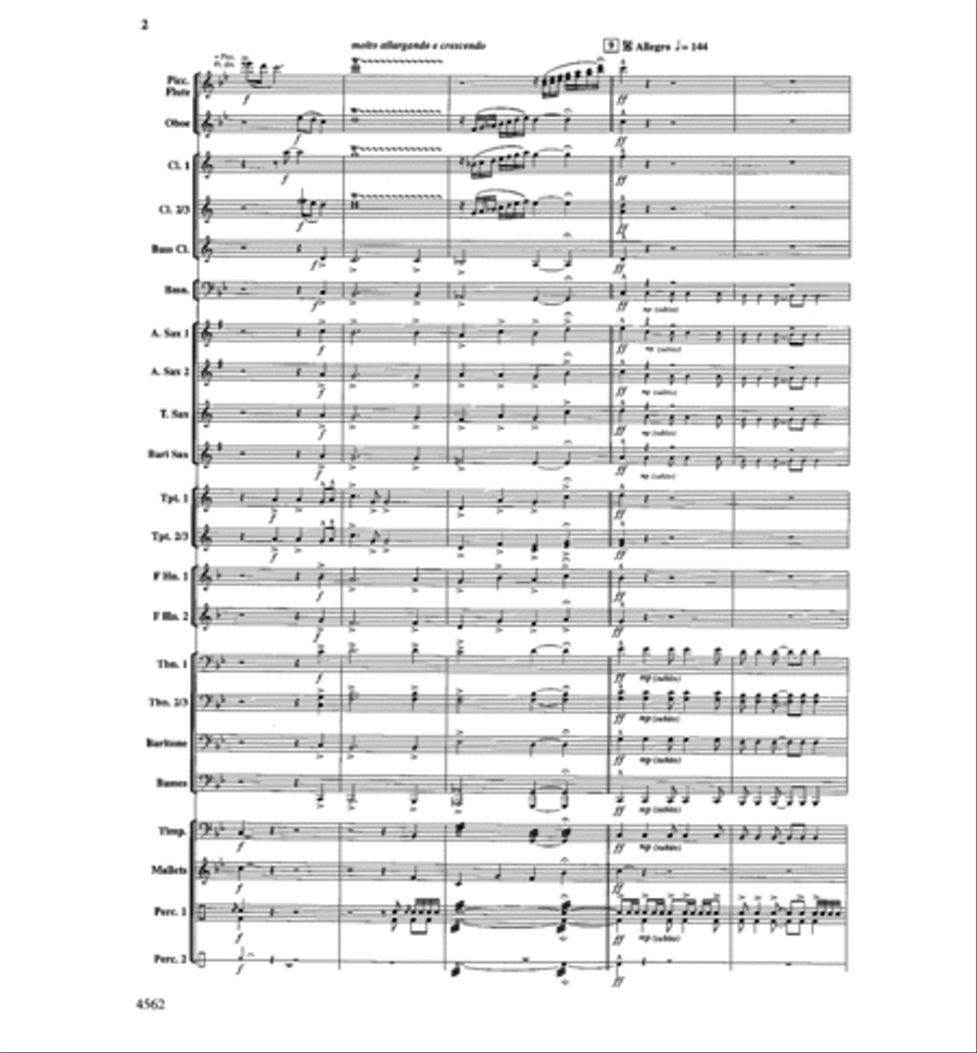 Antecedium Antecedium Concert Band scores gallery preview page 3