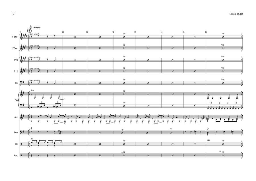 Eagle Rock Large Ensemble scores gallery preview page 2