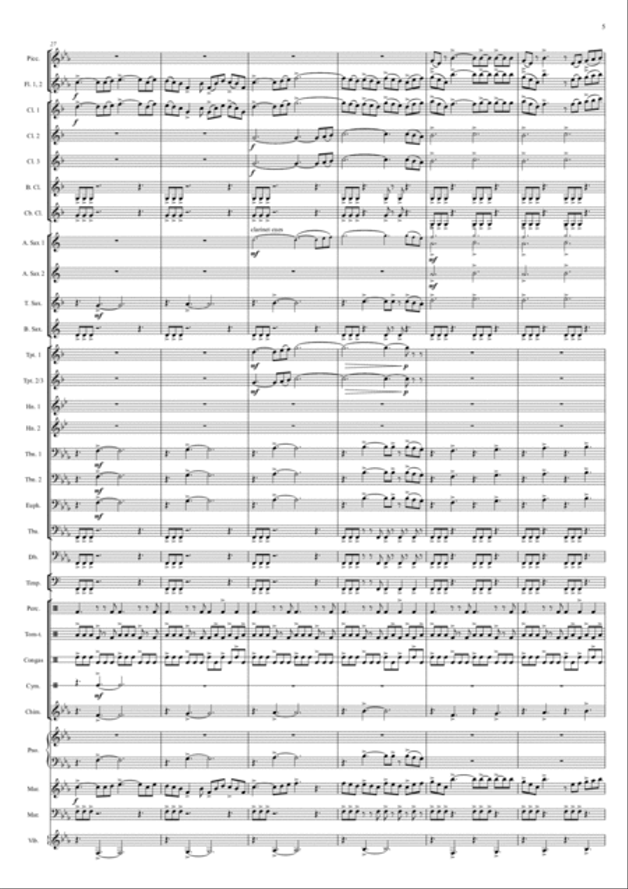 Halo Concert Band scores gallery preview page 6