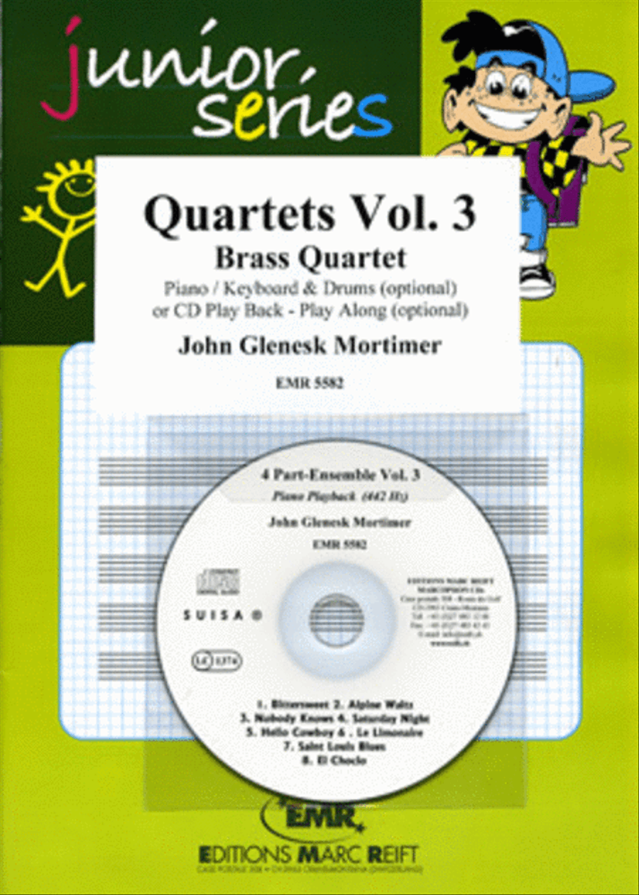 Quartets Volume 3 Brass Ensemble scores gallery preview page 1