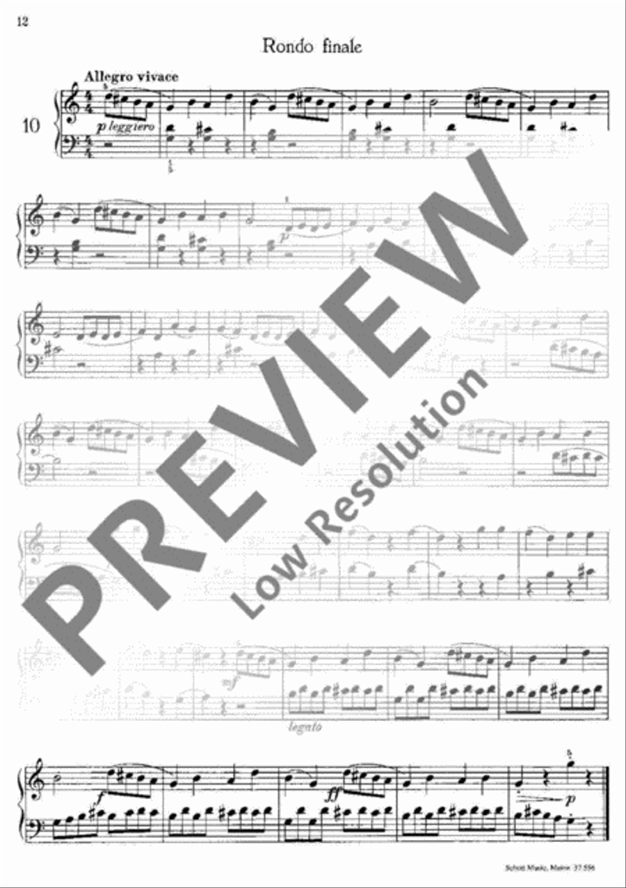 Arcadia Piano Solo scores gallery preview page 13