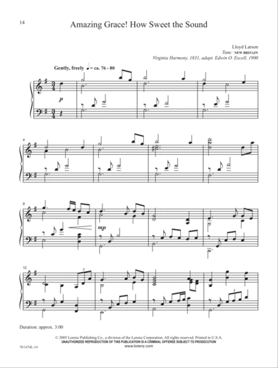 Gospel Legacy Gospel Legacy Piano Solo scores gallery preview page 8