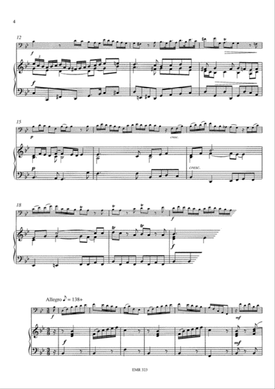 Sonata No. 1 Organ scores gallery preview page 4