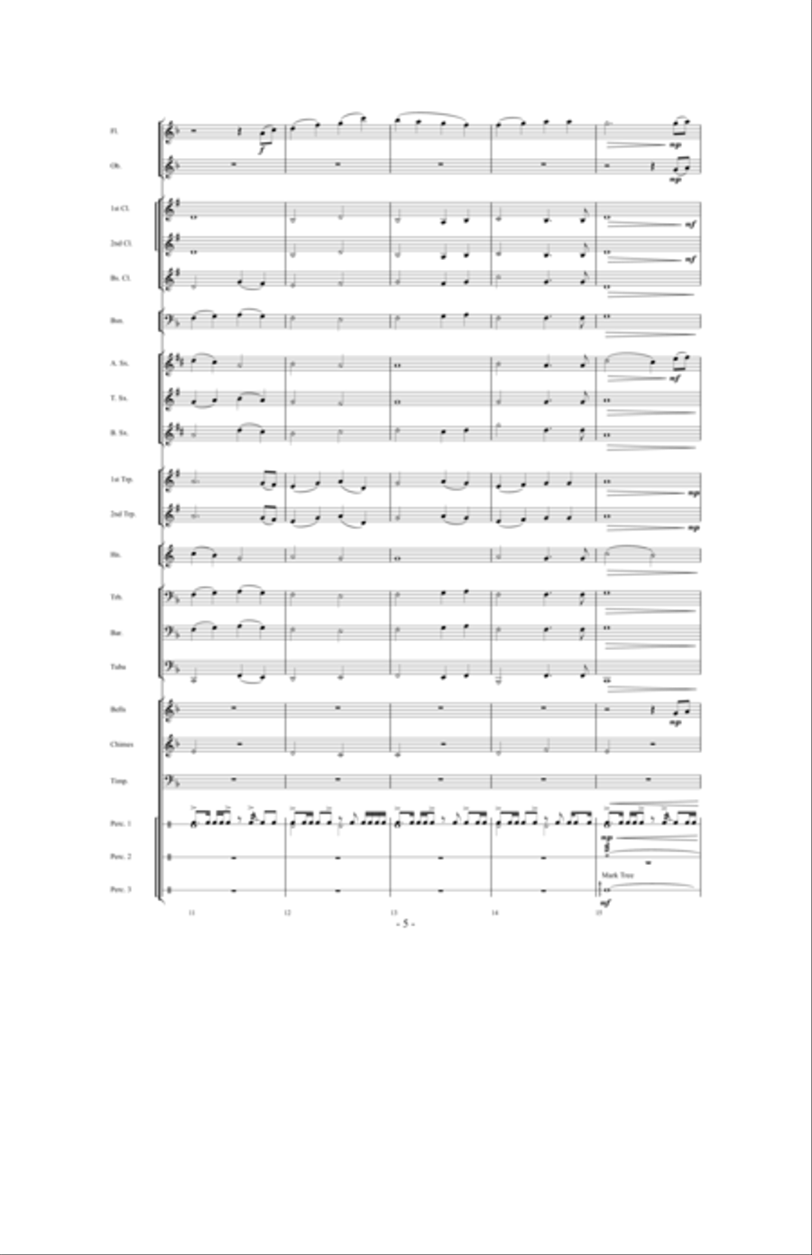 The Black Eagles The Black Eagles Concert Band scores gallery preview page 4