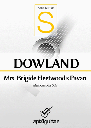 Book cover for Mrs. Brigide Fleetwood's Pavan