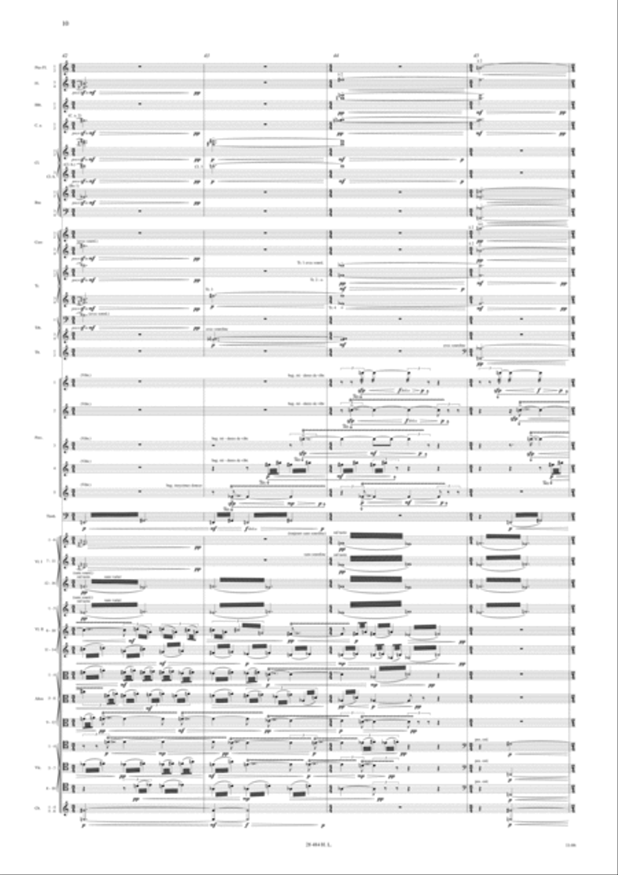 Au plus haut faite de l'instant Orchestra scores gallery preview page 8