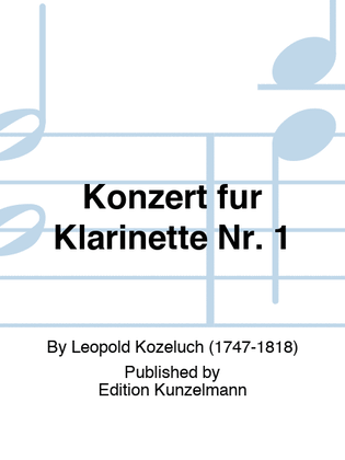 Concerto for clarinet no. 1