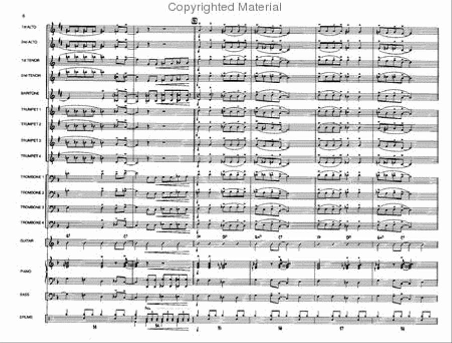 Ja-Da Jazz Ensemble scores gallery preview page 6