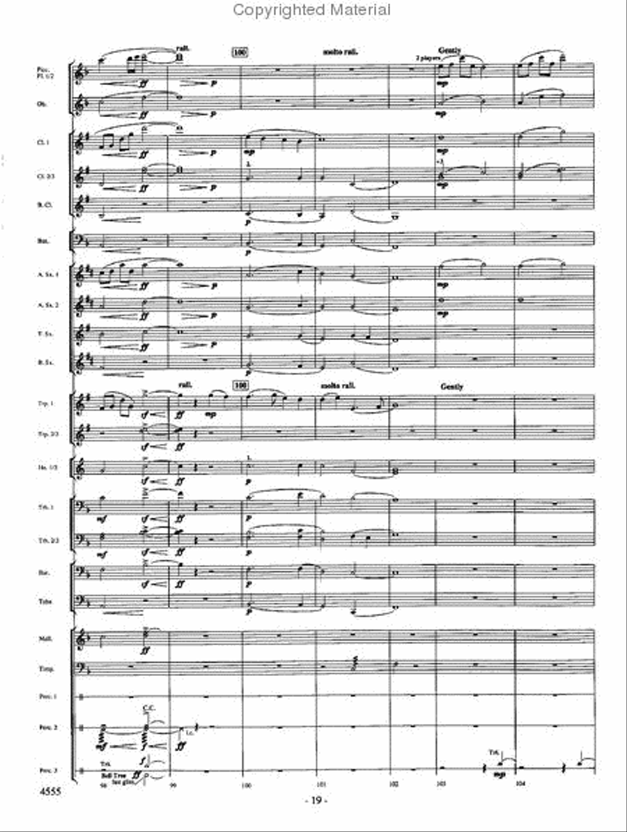 Beyond the Higher Skies Concert Band scores gallery preview page 18