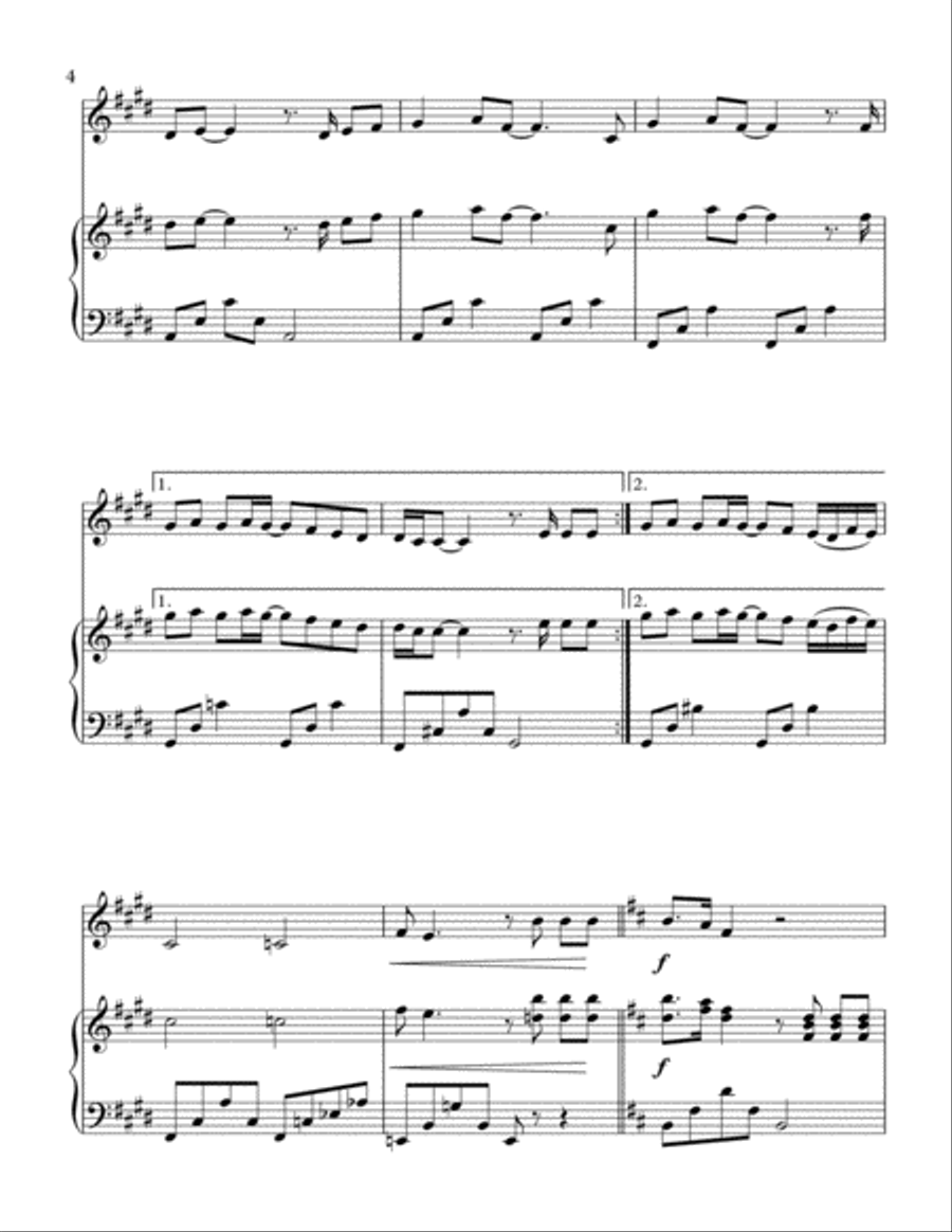 The Show Must Go On Woodwind Duet scores gallery preview page 5