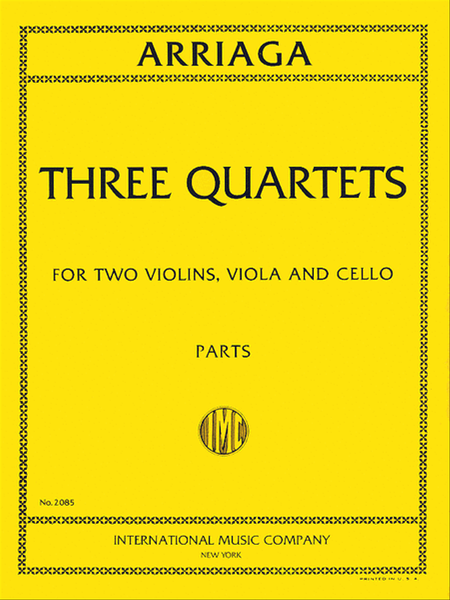 Three Quartets String Quartet scores gallery preview page 1