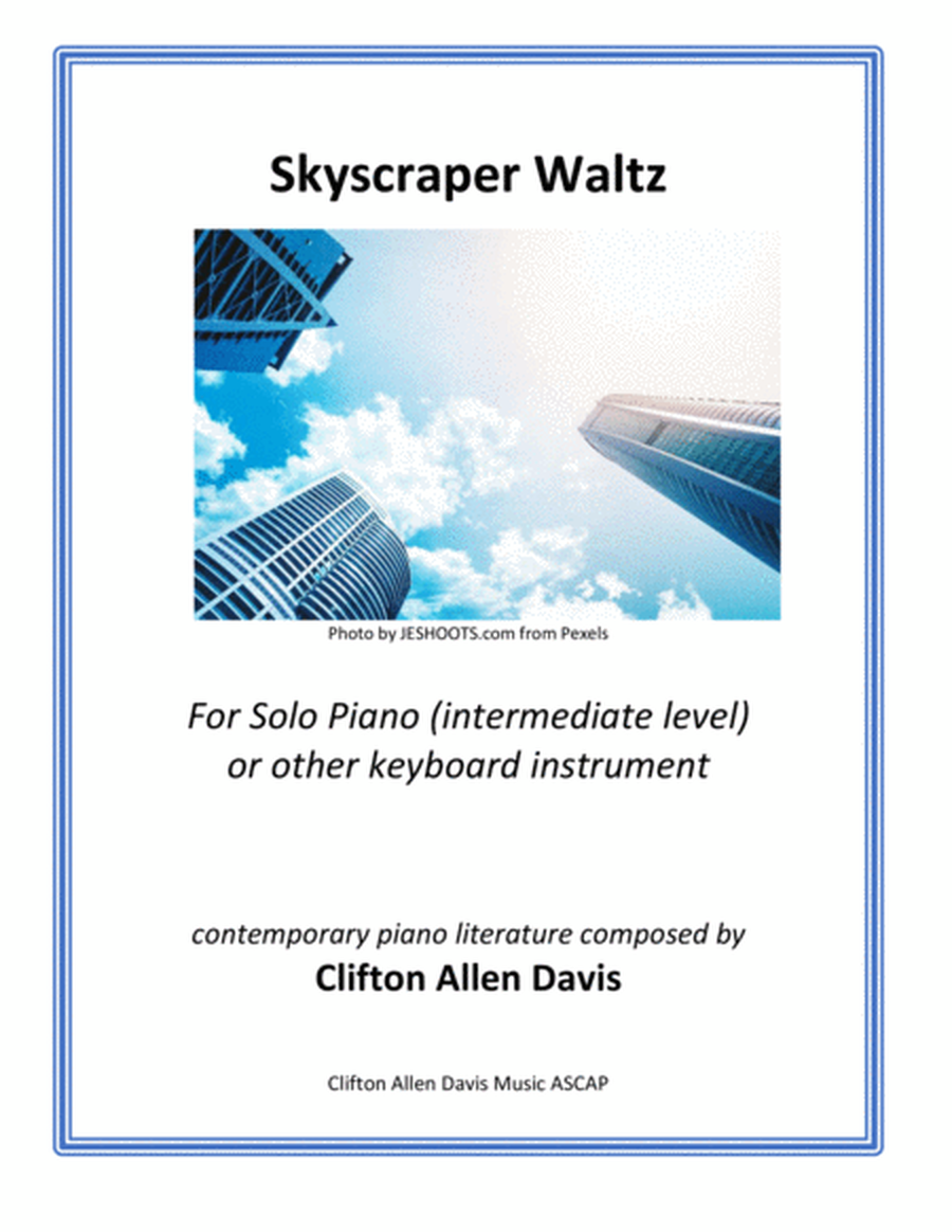 Skyscraper Waltz (Clifton Davis) intermediate piano solo image number null