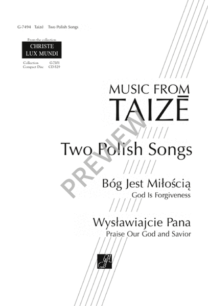 Two Polish Songs image number null