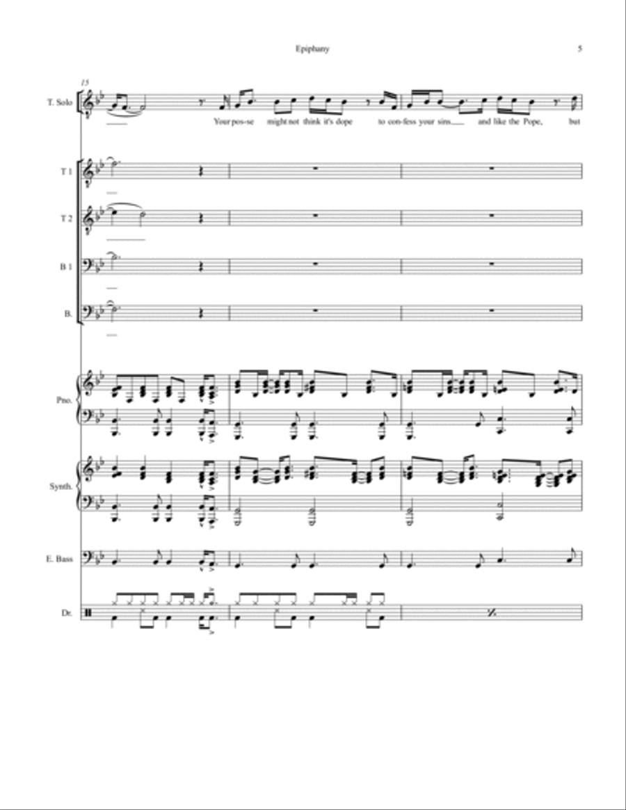 Epiphany Small Ensemble scores gallery preview page 5