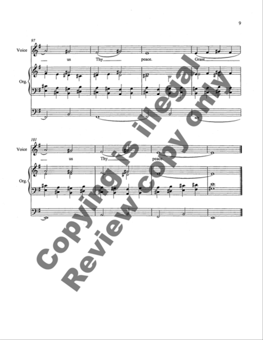 The Somerville Service (Communtion Service Mass) Choir scores gallery preview page 12